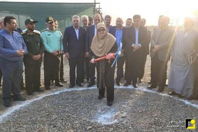 آغاز عملیات اجرایی نیروگاه خورشیدی ۲۰ مگاواتی در تفرش با حضور سخنگوی دولت