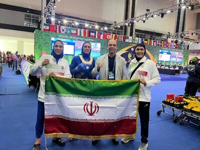 سه طلای تاریخی برای بانوان ایران در ووشوی قهرمانی جهان