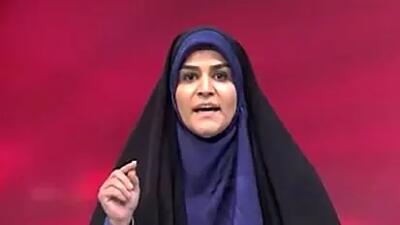 عکس لو رفته از استایل لاکچری سحر امامی خارج از قاب تلویزیون
