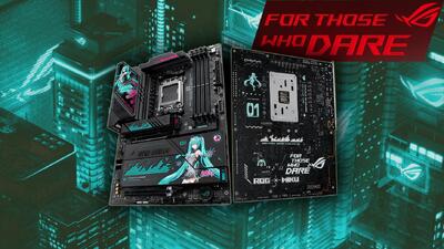 مادربرد Hatsune Miku ROG Strix X870E-H ایسوس با قیمت نجومی عرضه شد