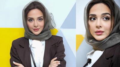تصویر روز | استایل جذاب المیرا دهقانی در پردیس سینمایی باغ کتاب | گلی شی