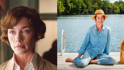 l: جولیان نیکلسون (Julianne Nicholson) بازیگر آمریکایی است که به خاطر نقش‌آفرینی‌های تأثیرگذار در سینما و تلویزیون، به‌ویژه در سریال‌های درام و فیلم‌های مستقل، شناخته می‌شود. او با بازی در پروژه‌های تحسین‌شده‌ای مانند Mare of Easttown و Augus Osage County شهرت جهانی کسب کرده است. جولیان نیکلسون در ۱ ژوئیه ۱۹۷۱ در مدفورد، ایالت ماساچوست، ایالات