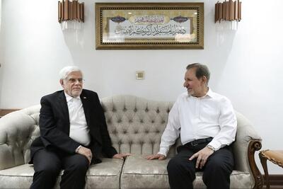 دیدارهای عارف؛ از محمد مخبر و محمدرضا رحیمی تا اسحاق جهانگیری+ تصاویر