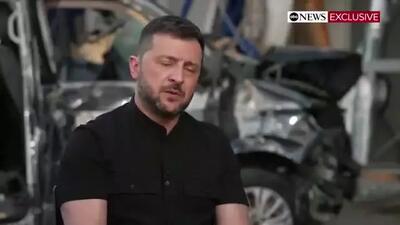 زلنسکی: پوتین با آمریکا بازی می‌کند