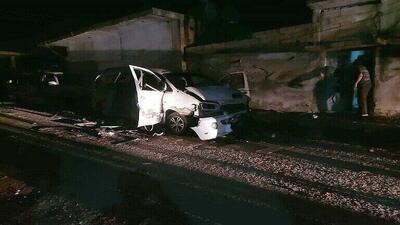 یک خودروی نظامی پر از سلاح در حلب منفجر شد