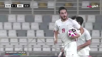 فیلم خلاصه بازی ایران 6 - گوام 0