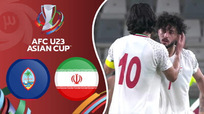 خلاصه بازی ایران 6 - گوام 0