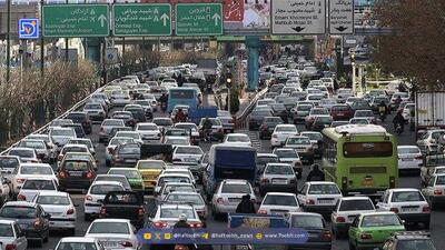 آخرین وضعیت ترافیک صبحگاهی در تهران