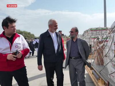گزارش تصویری از رسیدن دومین محموله کمک‌های ایران برای زلزله‌زدگان افغانستان