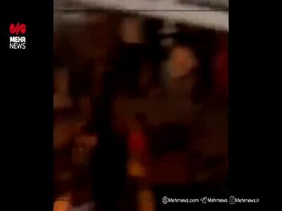 لحظاتی پس از انفجار شب گذشته در ملارد