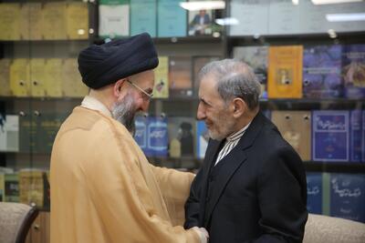 دیدار دکتر ولایتی با سید عمار حکیم