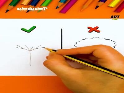 دیگه درخت نقاشی رو ساده نکش!