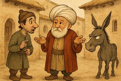 خری که از صاحبش طلبکار شد