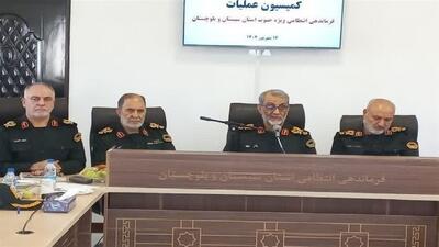 سردار رضایی: تروریست‌های حمله‌کننده به پاسگاه‌های دامن ایرانشهر به هلاکت رسیدند‌