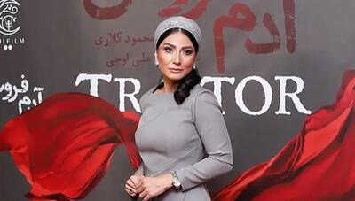 سمیرا حسن‌پور با استایلی شیک در اکران خصوصی فیلم «آدم‌فروش» (عکس)