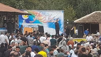 آیین اختتامیه جشنواره بزرگ فرهنگی ورزشی در روستای یخکش شهرستان بهشهر برگزار شد