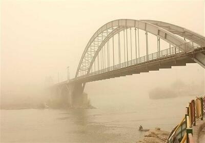 وقوع تندباد و خیزش گرد و غبار در خوزستان