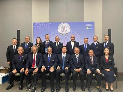 حضور دبیرکل کمیته ملی المپیک ایران در نشست هیات رییسه جهانی ووشو