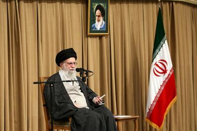 دیدار رئیس‌جمهور و اعضای هیأت دولت با رهبر معظم انقلاب / زاکانی و شمخانی هم بودند  + تصاویر