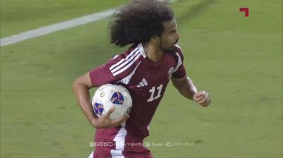گل اول قطر به روسیه (اکرم عفیف)