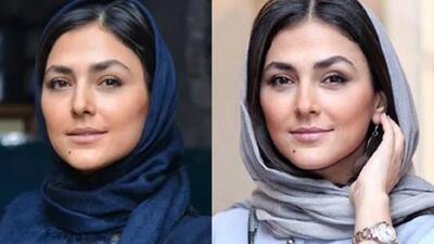 تصویر روز | هدی زین العابدین با یک ست بنفش جذاب در 33سالگی | گلی شی