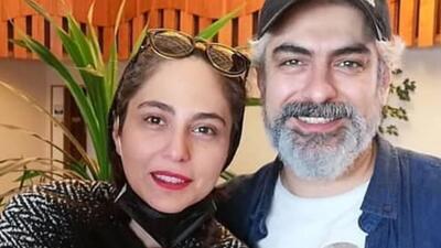 تصویر روز | «مهدی پاکدل و رعنا آزادی ور» را در پشت صحنه سریال جیران | گلی شی