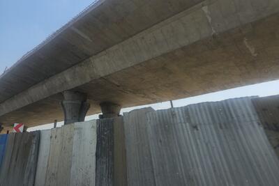 پل سه‌راه جویبار ساری در آستانه بهره‌برداری قرار دارد