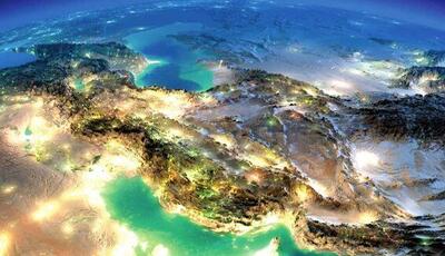 نقشه ایران در ۲۸۶ سال قبل