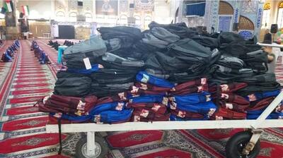 توزیع ۱۷۵۰۰ بسته لوازم التحریر در مازندران