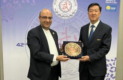 دیدار دبیرکل کمیته ملی المیپک با رئیس کمیته ملی المپیک چین