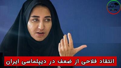 انتقاد فلاحی از ضعف در دیپلماسی ایران: سفارتخانه‌ها جای دیپلمات‌های برجسته را به علافان سیاسی داده‌اند