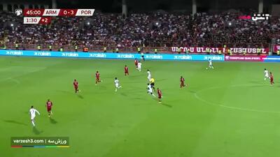 خلاصه بازی پرتغال 5 - ارمنستان 0