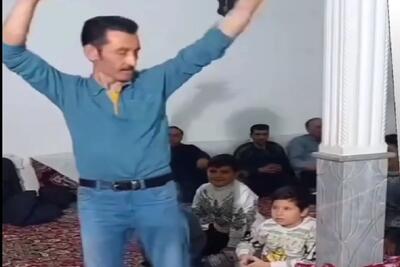 آواز شاد؛ مرد تو مهمونی جوری رقصید که پسربچه هایی که میبیننش دهنشون باز مونده شوکن