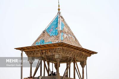 حال ناخوش مسجد سید اصفهان+ عکس