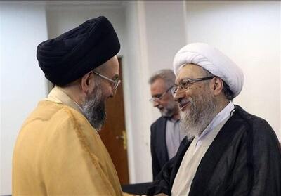آملی‌لاریجانی در دیدار حکیم: پیوند میان ملت ایران و عراق خدشه‌ناپذیر است - تسنیم