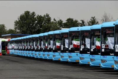 نوسازی ناوگان اتوبوسی با تسهیلات ۱۵ میلیاردی آغاز شد