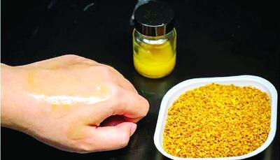 ابداع یک کرم ضدآفتاب خنک‌کننده پوست با گرده گیاه