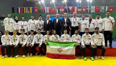 پایان ووشوی ایران با ۱۰ مدال و نایب قهرمانی جهان