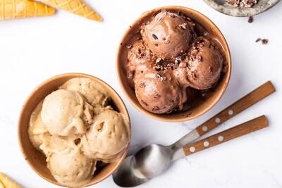 طرز تهیه بستنی پروتئینی بدون شکر