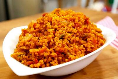 طرز تهیه پامادور پِلا گیلانی به روش اصیل