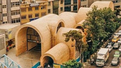 معماری خاص و دست‌ساز ایستگاه مترویی که جایزه‌های معماری را درو کرد! - چیدانه