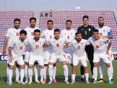 ترکیب تیم‌ملی ایران در فینال کافا