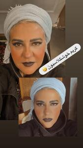 عکس/ گریم متفاوت رابعه اسکویی با یک شمایل عجیب | اقتصاد24