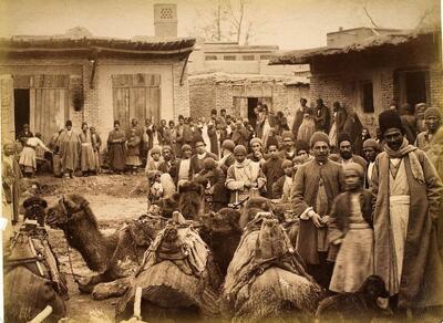 عکس/ محله عودلاجان تهران، سال ۱۲۵۹ هجری شمسی