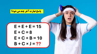 اگر بتوانید این معمای ریاضی را در 8 ثانیه حل کنید، قدرت پردازش مغزتان مثل یک ابر رایانه است!
