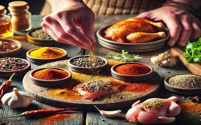 بهترین ترکیب ادویه برای پخت مرغ؛ راز خوشمزه‌ شدن مرغ