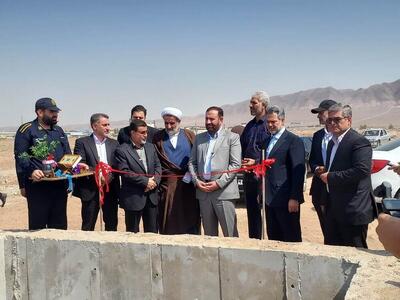 پروژه مخازن ۵ هزار متر مکعبی ذخیره آب زندان تهران بزرگ افتتاح شد