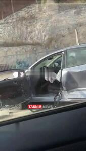 تصادف ده‌ها خودرو پس از تیراندازی در قدس اشغالی