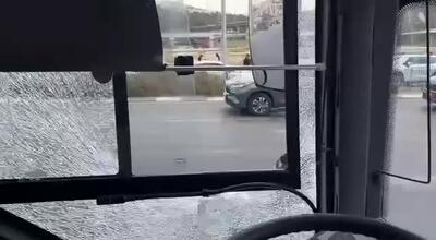 ویدئویی از داخل اتوبوس در لحظه شروع عملیات استشهادی