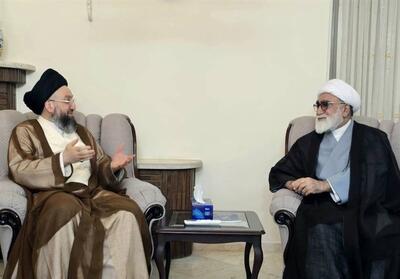 سید عمار حکیم با تولیت آستان قدس رضوی دیدار و گفت‌وگو کرد - تسنیم